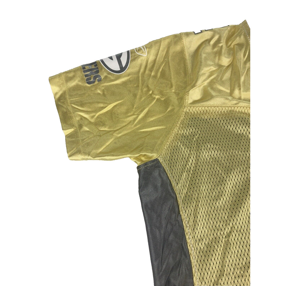NFL Green Bay Packers Reebok Brett Favre‎ Womens XL Canola Sparkled Jersey Vtg - Picture 7 of 16